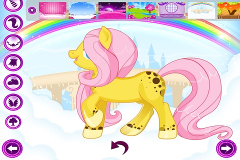 Cute Pony For Girls PRO - Dress it up! screenshot 2