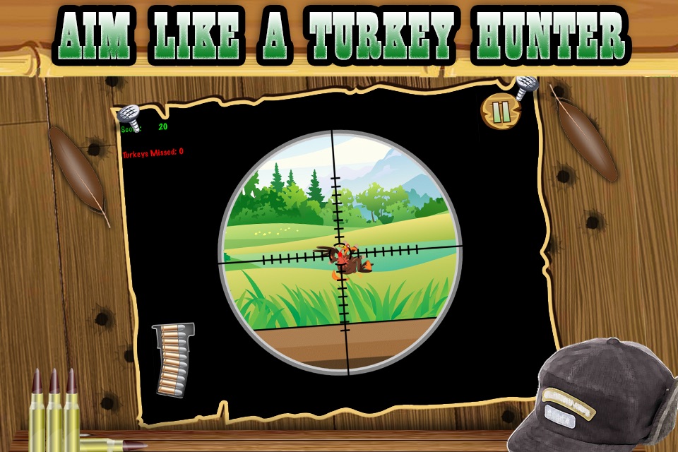 Awesome Turkey Hunting Shooting Game By Top Gun Sniper Hunt Games For Boys FREE screenshot 2