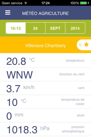 Météo-agriculture screenshot 2