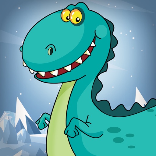A Little Dino Frozen Trail FREE - The Baby Pet Dinosaur Game for Kids icon