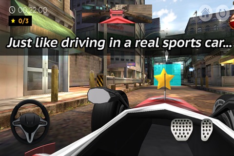 Sports Car Driving Racing Parking Simulator 2015 screenshot 2