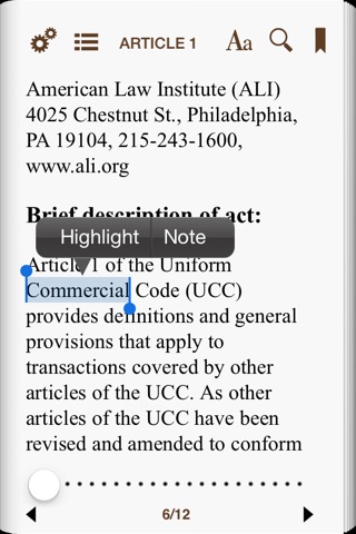 UCC ( Uniform Commercial Code ) - Law Series screenshot 3