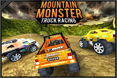 Mountain Monster Truck Racing screenshot 2