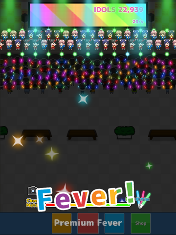 Infinite Idols ～Popular Clicker-style Free Casual Game～ iPad screenshot 3 - Games app