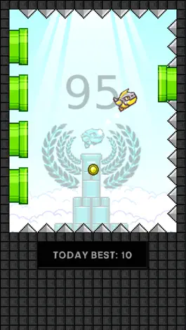 Game screenshot Flapping Cage: Избегайте шипов mod apk