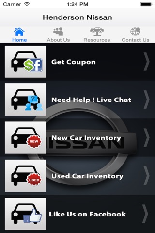 Henderson Nissan screenshot 2