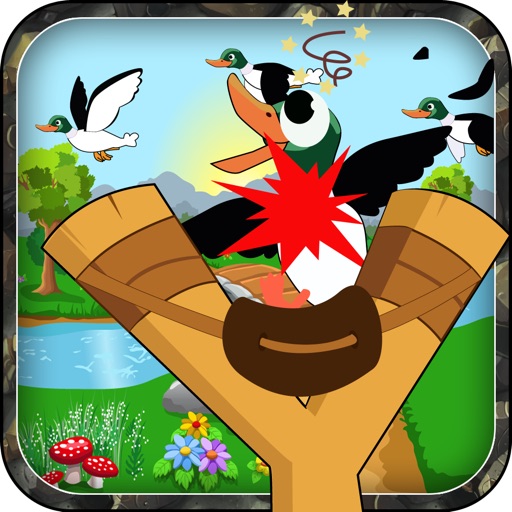 Duck Sling Shot - Bird Hunting Shooting Game Free iOS App