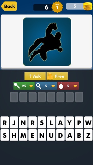 Cartoon Shapes Shadow Quiz Trivia ~ Learn Famous Animation M(圖5)-速報App