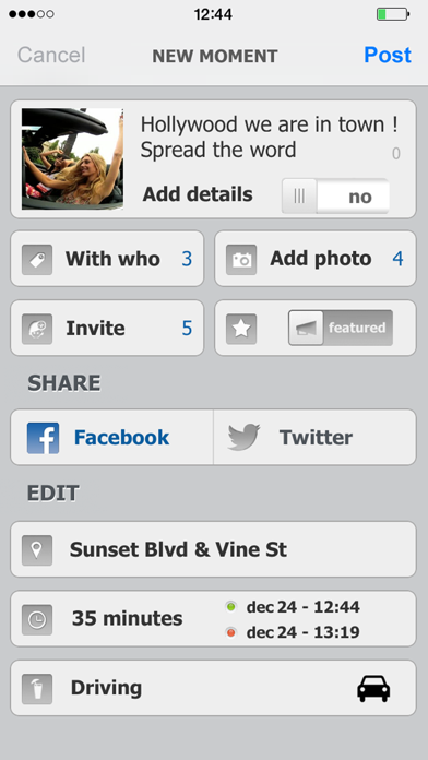 Expreem - Meet New People Nearby, Find Friends and Local Activities iPhone screenshot 5 - Social Networking app