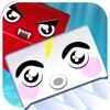White Jelly Hero : Help Cutest Jelly Escape from Red Enemy Splashing