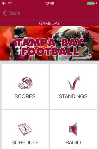 Football STREAM+ - Tampa Bay Buccaneers Edition screenshot 3