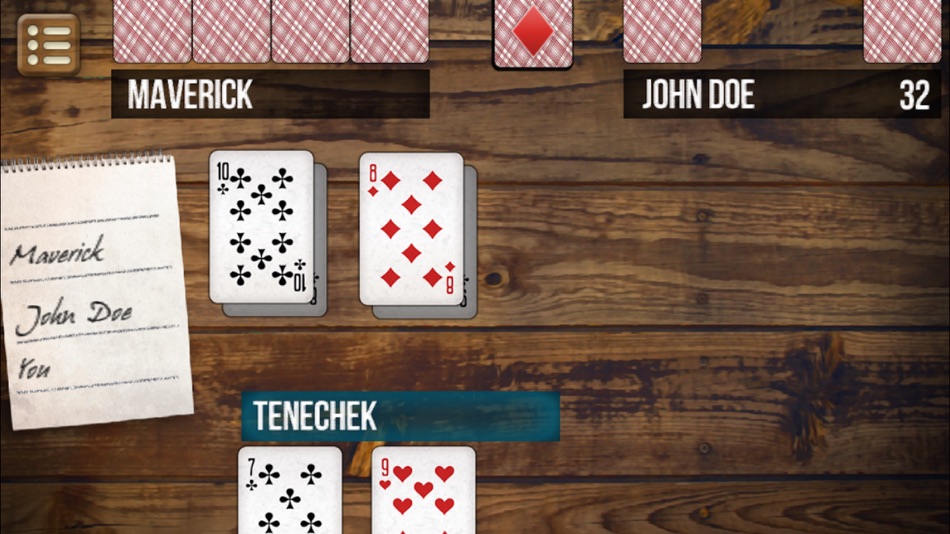 #2. Burkozel the card game (iOS) 由: App Holdings