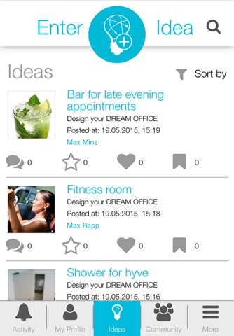 HYVE IdeaNet App free screenshot 3