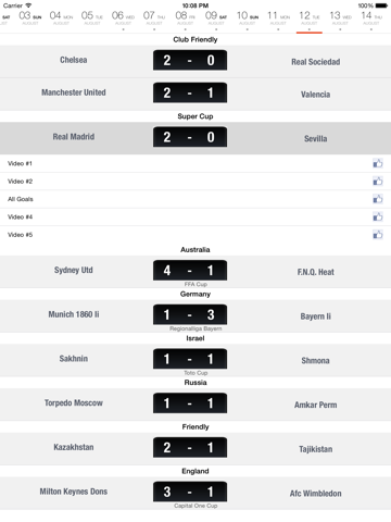 Screenshot #5 pour iHighlights - watch football highlights for free on your device