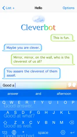 Game screenshot Cleverbot apk