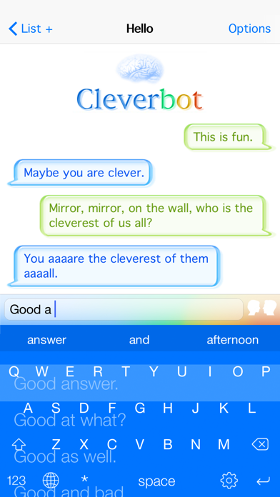 Cleverbot screenshot1