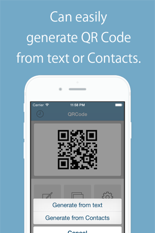 QRC - QRCode Reader / Generator for iPhone screenshot 2