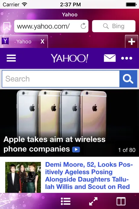 Fast Web Browser Free - New automatic full screen firefox chrome