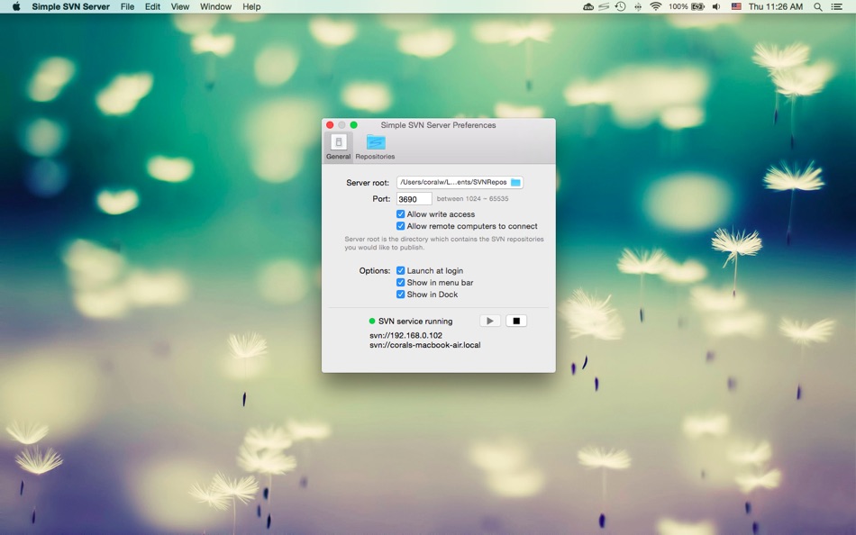 Simple SVN Server - 1.3 - (macOS)