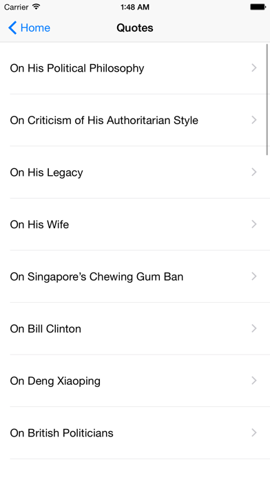 How to cancel & delete Lee Kuan Yew Quotes from iphone & ipad 2