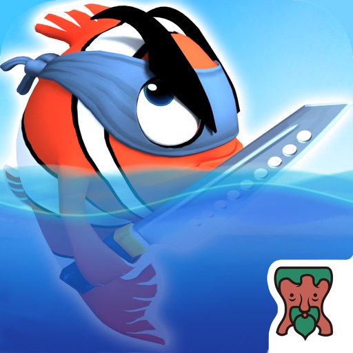 Bang Bang Fish - A Ninja Fish In the Sky Icon