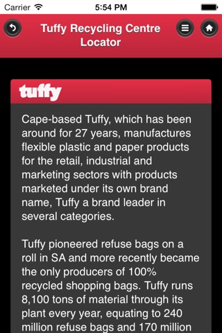 Tuffy Recycling screenshot 2