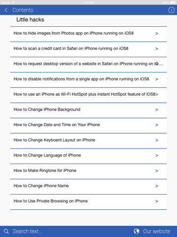 Screenshot #5 pour Trucs et astuces pour nouvel iPhone 6