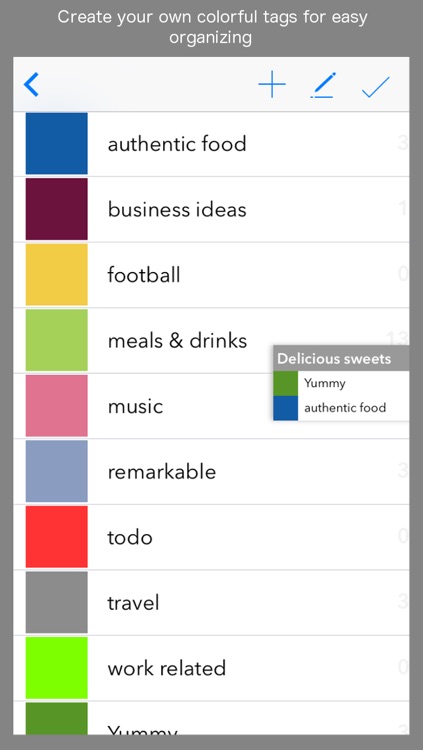 MyShelf - Note & Image Manager. Organize in color. screenshot-3