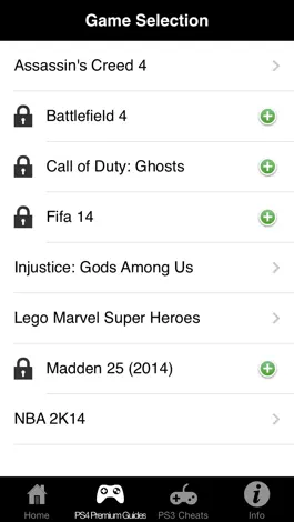 Game screenshot Cheats Ultimate for Playstation 4 Games - Including Complete Walkthroughs apk