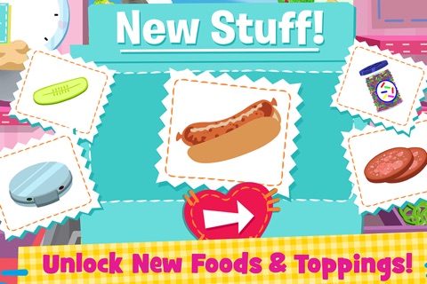 Lalaloopsy Diner - A Candy Coated Burgeria, Pizza Party Cooking Game screenshot 2