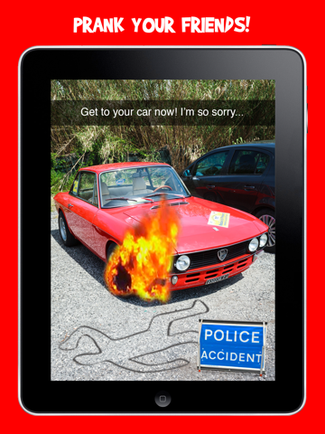 Damage Cam - Fake Prank Photo Editor Booth iPad screenshot 2 - Entertainment app