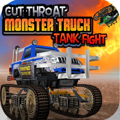 Cut-Throat Monster Truck Tank Fight iOS App