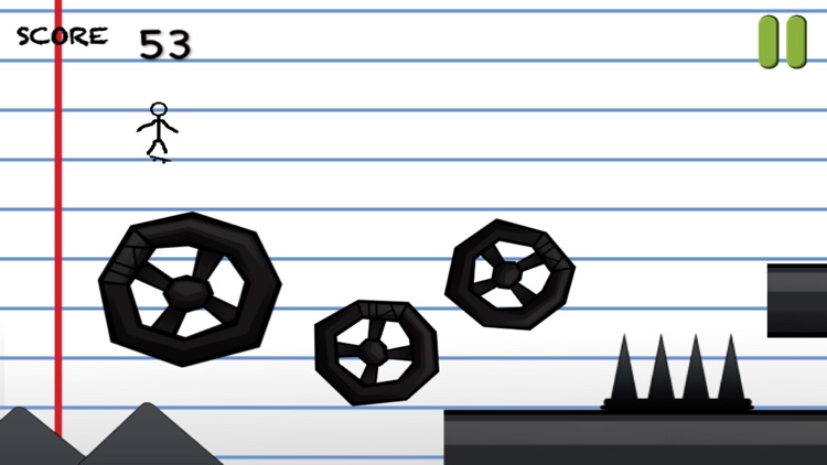 Stick-Man Skate-Board Extreme Trick Pocket Game Free