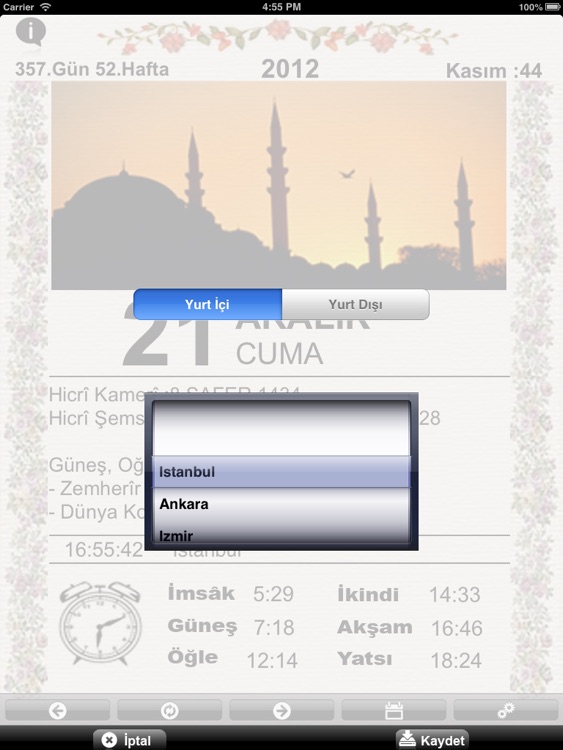 Maarif Takvimi For iPad screenshot-3