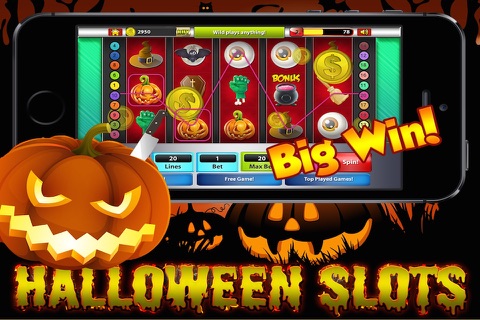'Halloween Pumpkin Slot Machine screenshot 3