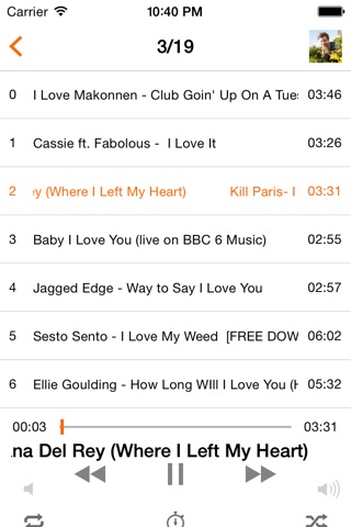 Music Player for SoundCloud edition screenshot 4