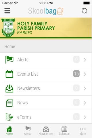 Holy Family Parish Primary School Parkes - Skoolbag screenshot 3