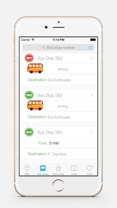 Screenshot #1 pour Autobuses de Granada - GranaBus