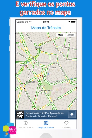 Trânsito BH - Câmeras e mapa do trânsito em Belo Horizonte screenshot 4