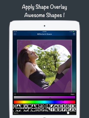Square Video FREE - Crop videos to square for Instagram or Vine iPad screenshot 4 - Photo & Video app