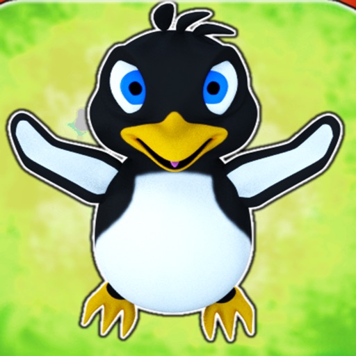 Crazy Baby Cute Penguin Run For Free Icon