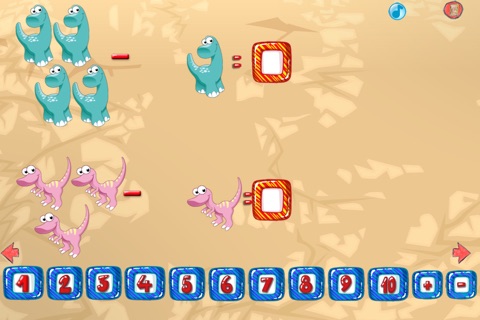 Dinosaurs - Mathematics for children screenshot 3