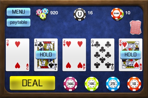 Jackpot Video Poker – Free Vegas Casino game screenshot 2