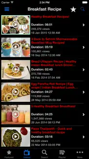 bld recipes - breakfast lunch dinner recipe videos free iphone screenshot 3