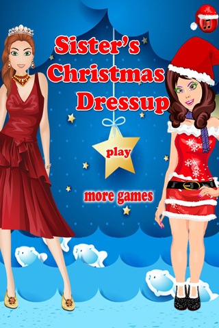 Sister's Christmas Dress Up screenshot 4