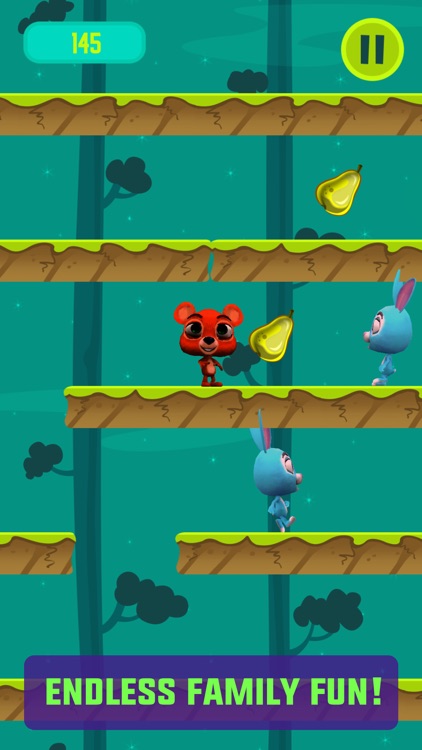 Angry Bear – Bears vs. Rabbits Running & Jumping Game screenshot-4