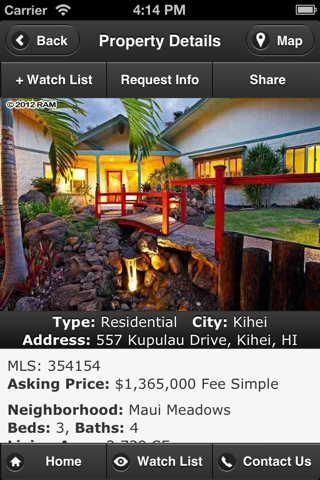 Hawaii Real Estate app screenshot 4