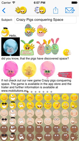 sMaily free  - the funny smiley icon email App with Stickers for WhatsAppのおすすめ画像4