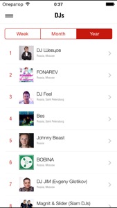 The best electronic music for free - PROMODJ TOP 100 screenshot #2 for iPhone