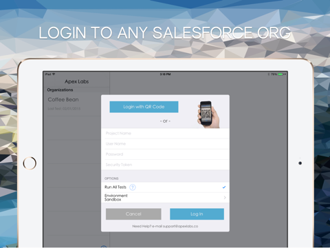 Screenshot #4 pour Apex Labs - Test Coverage for Salesforce.com